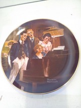 Norman Rockwell &quot;Close Harmony&quot; Collectors Plate Knowles with papers &amp; box  - £15.15 GBP