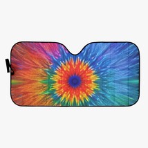 Fractal Sun Car Windshield Sun Shade - Default - £14.13 GBP