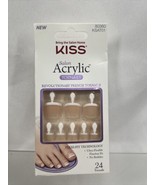 Kiss Salon Acrylic French Glue On Toenails #80360 KSAT01 Revolutionary - £5.25 GBP