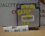 2007 GMC Sierra Tahoe Transmission Control Unit TCU 24252114 Module 123-... - $25.47