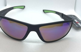 New NWT Men&#39;s Ironman &quot;IRONFLEX 2 NVY” Black rectangle Sunglasses  Sports active - £15.84 GBP