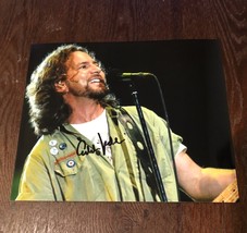 Pearl Jam Eddie Vedder Autographed Signed 8x10 Photo - £241.27 GBP
