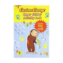 Curious George Super Sticker Activity Book Rey, H. A. - £11.70 GBP