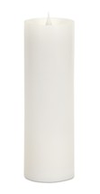 Simplux LED Pillar Candle w/Moving Flame (Set of 2)  3&quot;D x 9&quot;H - £70.55 GBP