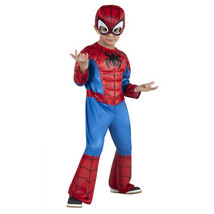 Spider-Man Deluxe Padded Toddler&#39;s Costume Multi-Color - £36.15 GBP