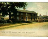 Old Brig Birthplace of Molly Pitcher Postcard Marblehead Massachusetts U... - $11.88