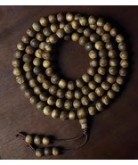 Green Kynam Wild Oud Agarwood Bracelet from Hainan 8mm Diameter Beads - $489.63 CAD
