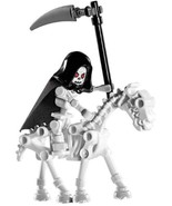 LEGO Skeleton Reaper with Skeleton Horse (Loose) Castle Mini Figure - $44.55
