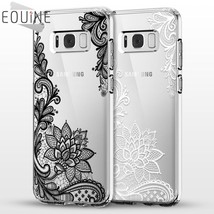 Sexy Lace Style Flower Case for Samsung Galaxy S5-S9 Edge,Plus,Note8,A3-A8,J2-J7 - £6.42 GBP