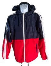 Vintage Beautiful Giant Long Sleeve Full Zip Hooded Windbreaker Jacket S... - $19.79