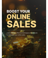 E-Book - Boost Your Online Sales - Free Shipping - $27.36 MXN