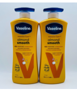2 x Vaseline ALMOND SMOOTH 48HR Moisture Hydration Body Lotion 20.3 oz Each Pump - $22.99