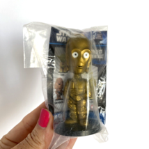 2010 Funko Star Wars C-3PO Wacky Wobblers Mini Bobble-Head Lucasfilm NIP - £10.13 GBP
