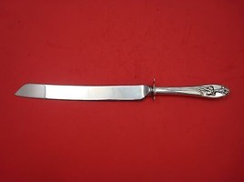 Silver Iris By International Sterling Silver Wedding Cake Knife Hhws Custom Made - £55.23 GBP