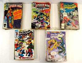 Spectacular Spider-Man Large RUN 60+ Comics from #103 to 244 Marvel LOT VF - £136.89 GBP