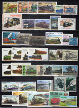 Trains Collection Used Railroads Locomotives Transportation ZAYIX 0124S0320 - £6.51 GBP