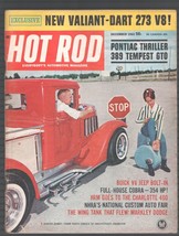 Hot Rod-12/1963-Pontiac Thriller 389 Tempest GTO - £32.49 GBP