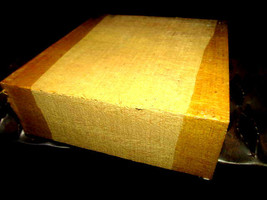 One Beautiful Exotic Yellowheart Platter Blanks Wood Turning Lumber 6&quot; X 6&quot; X 2&quot; - £33.54 GBP