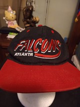 NFL Team Apparel Baseball Hat - Atlanta Falcons Plastic Snapback Embroidered - £7.90 GBP