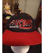 NFL Team Apparel Baseball Hat - Atlanta Falcons Plastic Snapback Embroid... - €8,59 EUR