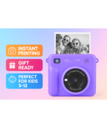 Kids Instant Print Camera 1080P Video 2.4&quot; Screen w/ 32GB Card &amp; Paper G... - €43,21 EUR