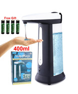 400Ml Automatic Liquid Soap Dispenser Touchless Electric Ir Sensor Dispe... - £26.13 GBP