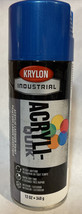 Krylon Industrial Acryli-Quik OSHA Safety True Blue 12oz Spray Paint Can... - £14.90 GBP