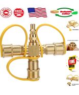 Multipurpose 1/4&quot; Propane Splitter with Dustproof Cap for RV Enthusiasts - $737.21 MXN