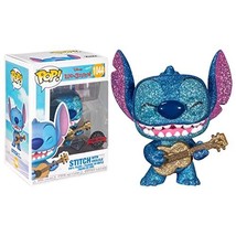 Disney Lilo &amp; Stitch Stitch with Ukulele Diamond Glitter POP! Figure (#1... - $20.02