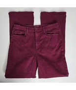 MOTHER Superior High Waisted Weekender Skimp Play Date Pants Size 33 Bur... - $84.99