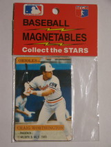 BASEBALL MAGENTABLES - CRAIG WORTHINGTON - ORIOLES - $16.42 CAD