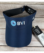 NEW! Adidas British Virgin Islands BVI Golf Visor Hat Embroidered Blue W... - $297.47 MXN