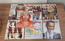 Lot of ROLLING STONE Magazine 7 Issues From 2008 Obama Metallica The Eagles - £15.53 GBP