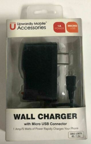 Wall Charger with Micro USB Connector for Smartphones with a port - $7.88