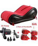 Inflatable Portable Sex Pillow BDSM Sofa Bed  Sex Furniture Chair with H... - $213.81 CAD