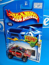 Hot Wheels 2002 First Editions #43 Moto-Crossed Red w/ Gray Rollcage - £2.06 GBP