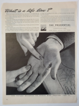 1944 Prudential Insurance Vintage WWII Print Ad What Is A Life Line - $15.50
