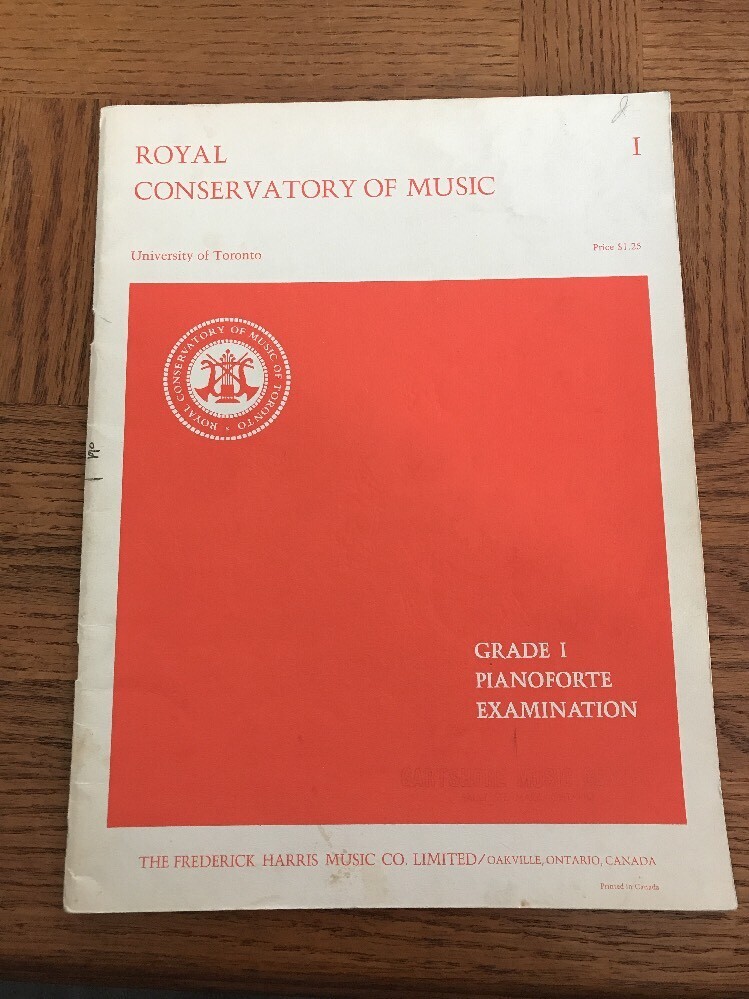 Royal Conservatory Of Music Grade I Piano Book-SHIPS SAME BUSINESS DAY  - $87.88