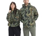 No Boundaries Unisex Oversize Hoodie Sweatshirt, Olive Marble Size S(34-36) - £22.15 GBP