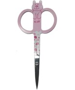 Pink Cat Design Sewing 3 3/4&quot; Embroidery Scissors - $72.70 MXN