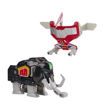 Power Rangers Mighty Morphin Mastodon Dinozord and Pterodactyl Dinozord Toy 2-Pa - £52.74 GBP