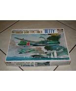 Hasegawa Mitsubishi JS-24 1:72 G4M1 Type 1 MK.11 Betty Japanese Bomber K... - $62.32 CAD