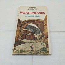 National Geographic Map of Vacationlands Of The United States &amp; Southern... - £5.60 GBP