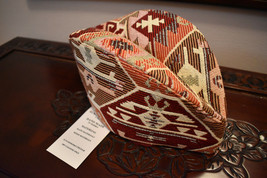 Sajkaca Serbian traditional hat handmade modern design made from golden ... - £23.99 GBP