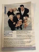 Everybody Loves Raymond Tv Show Print Ad Ray Romano Patricia Heaton Tpa15 - £4.74 GBP