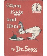 Green Eggs &amp; Ham by Dr Suess Seuss hardcover great shape 1988 reprint no... - $25.00