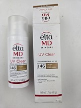 EltaMD UV Clear Tinted Face Sunscreen, SPF 46 Tinted Sunscreen with Zinc... - £24.15 GBP