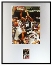 David Robinson Framed 16x20 Topps Archives Rookie Card &amp; Photo Display Spurs - £71.38 GBP