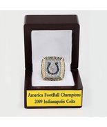A.F.C Brass 2009 Indianapolis Colts Replica Copper 24K gold High Quality... - $934.42 MXN