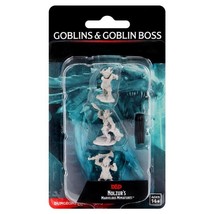 WizKids D&amp;D: Nolzur&#39;s Marvelous Minis: Goblins &amp; Goblin Boss W12 (Unpainted) - $10.33